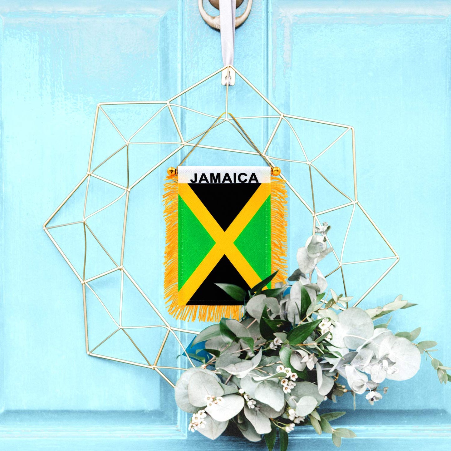Dominican Car Hanging Flag | Amazon