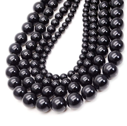 Fil de perles de Larimar 10mm | Amazon