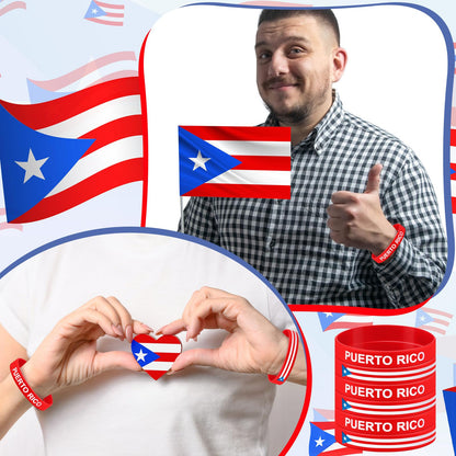 Braccialetti in Silicone della Repubblica Dominicana – 60 Braccialetti da Festa