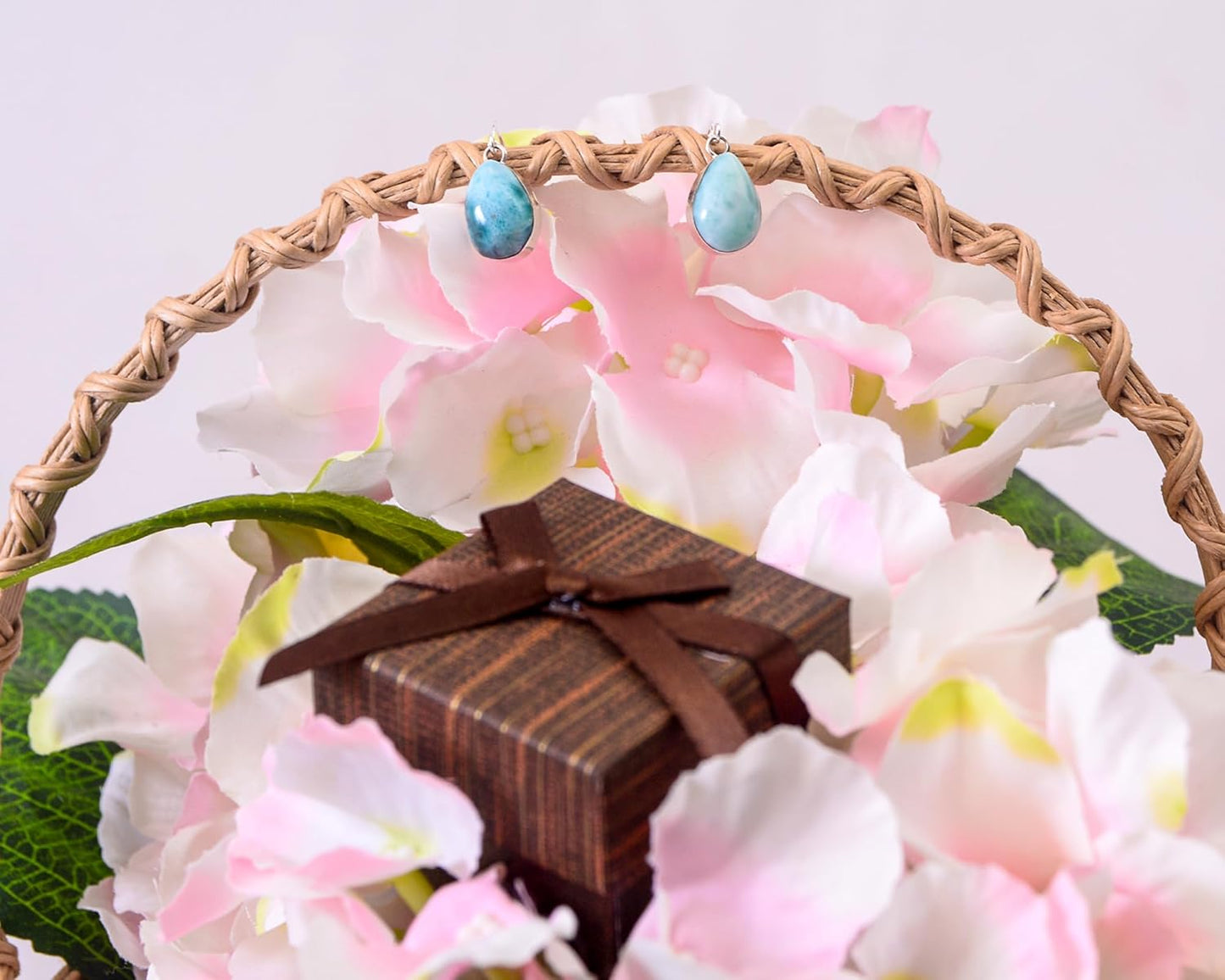 Larimar Teardrop Earrings 925 Silver | Amazon