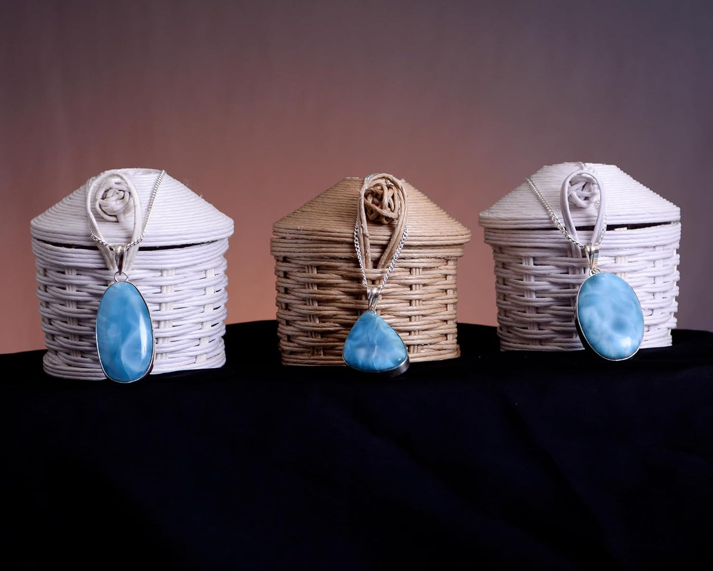 Larimar Jewelry Set 925 Silver | Amazon