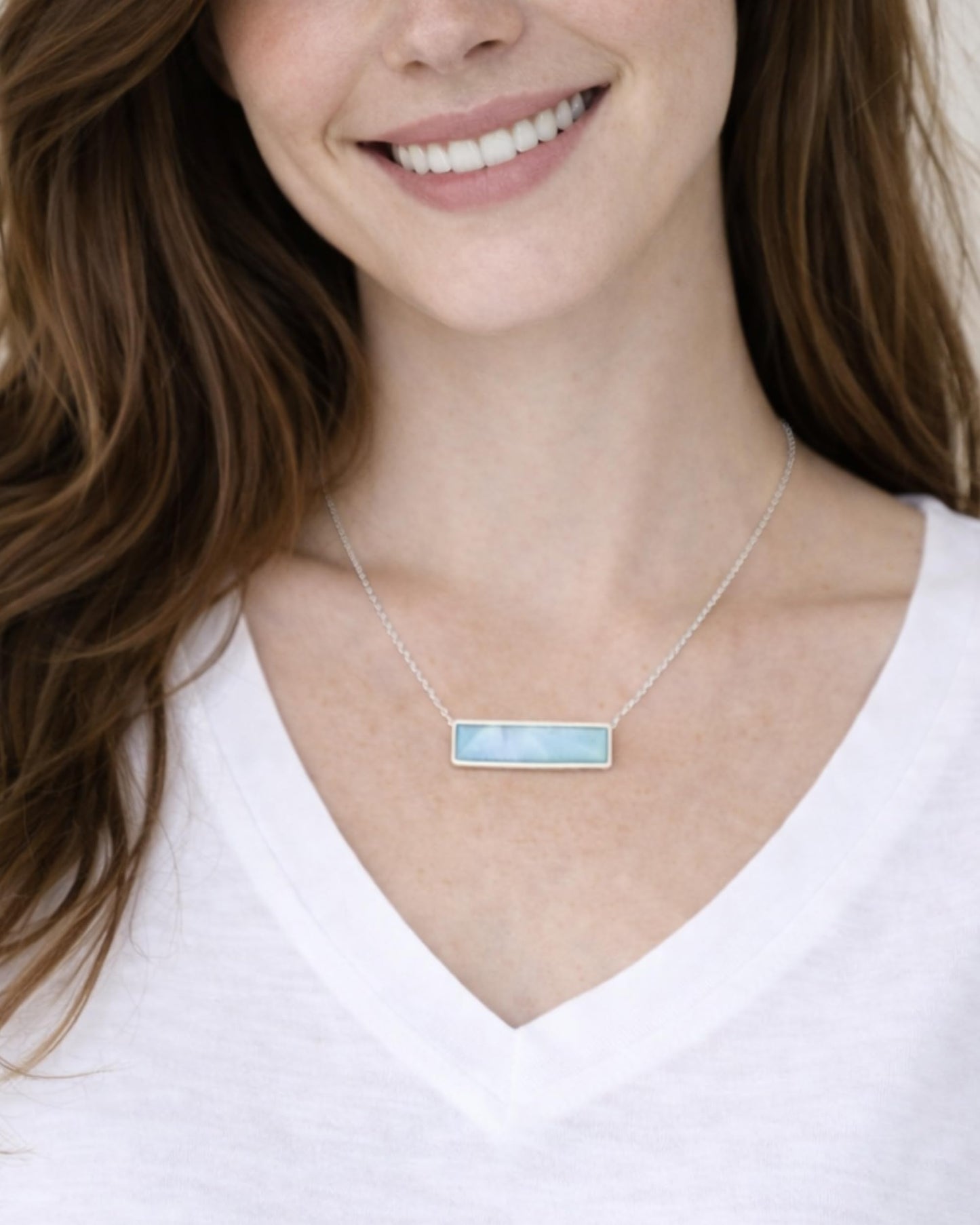 Larimar Pendant Necklace 925 Silver | Amazon