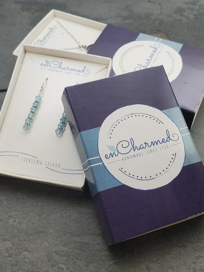 Larimar Drop Earrings 925 Silver | Amazon
