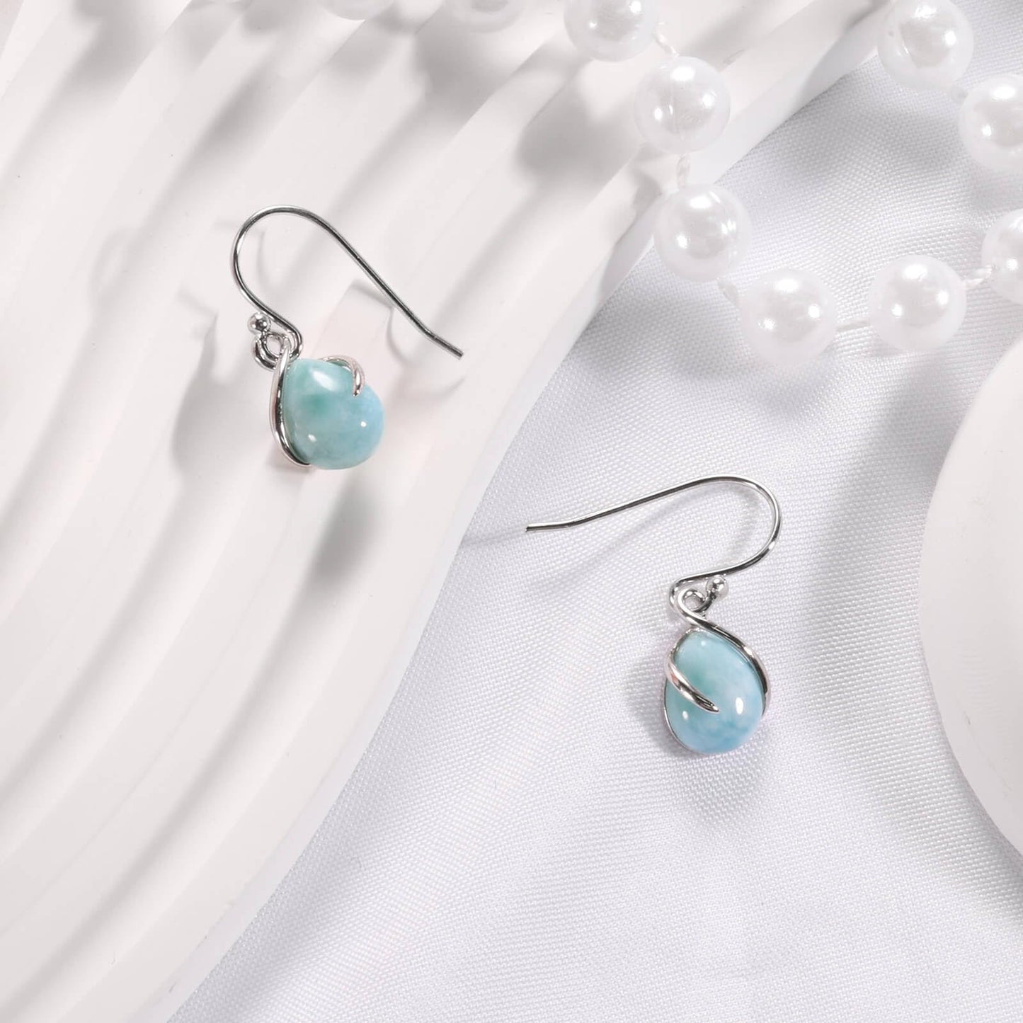 Larimar Dangle Earrings | Amazon