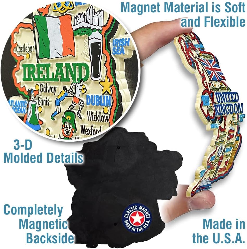 Magnete Mappa 3D Domenicana | Amazon