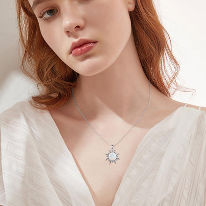 Collana con Sole Larimar | Amazon