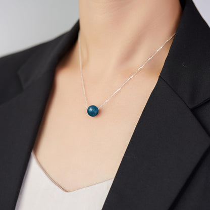 Collana Choker con Perline Larimar in Argento 925 | Amazon
