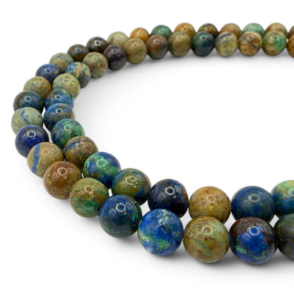 Fil de perles de Larimar 10mm | Amazon