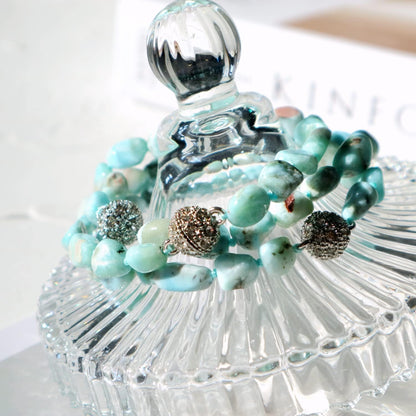 Larimar Bracelet Magnetic Clasp | Amazon