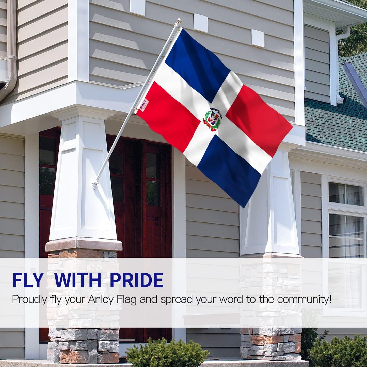 Drapeau dominicain 3x5 ft | Amazon