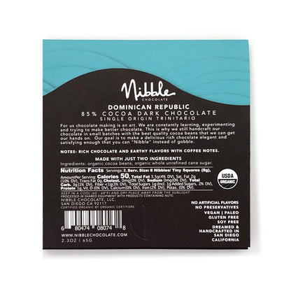 Nibble Chocolat Dominicain 85% (Pack de 3) | Amazon