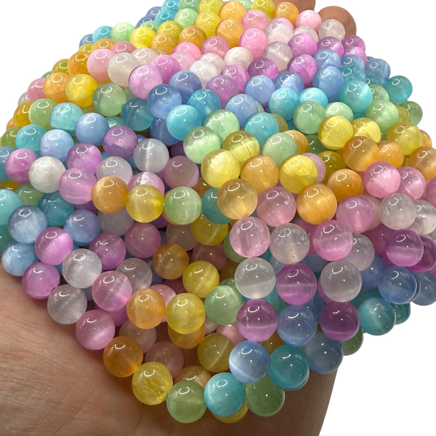 Fil de perles de Larimar 10mm | Amazon