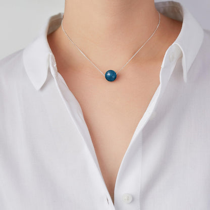 Collana Choker con Perline Larimar in Argento 925 | Amazon