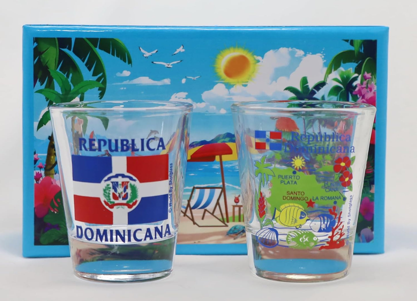 Dominican Shot Glass Set (2) | Amazon