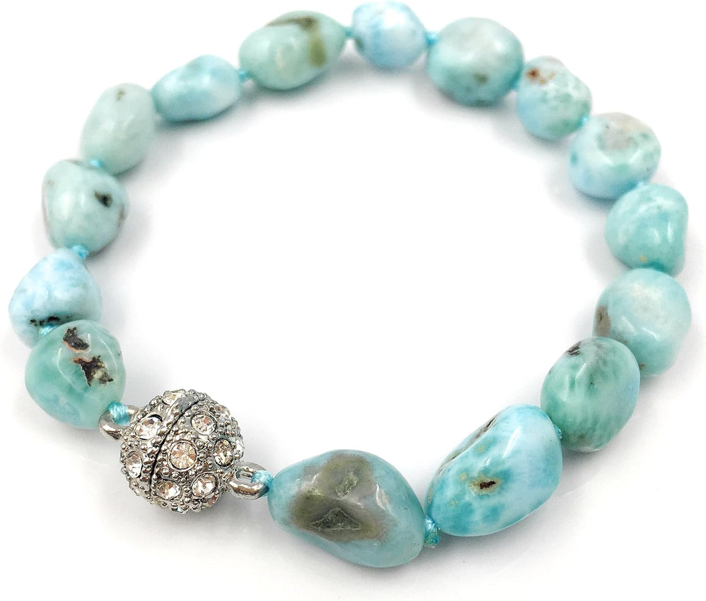 Larimar Bracelet Magnetic Clasp | Amazon