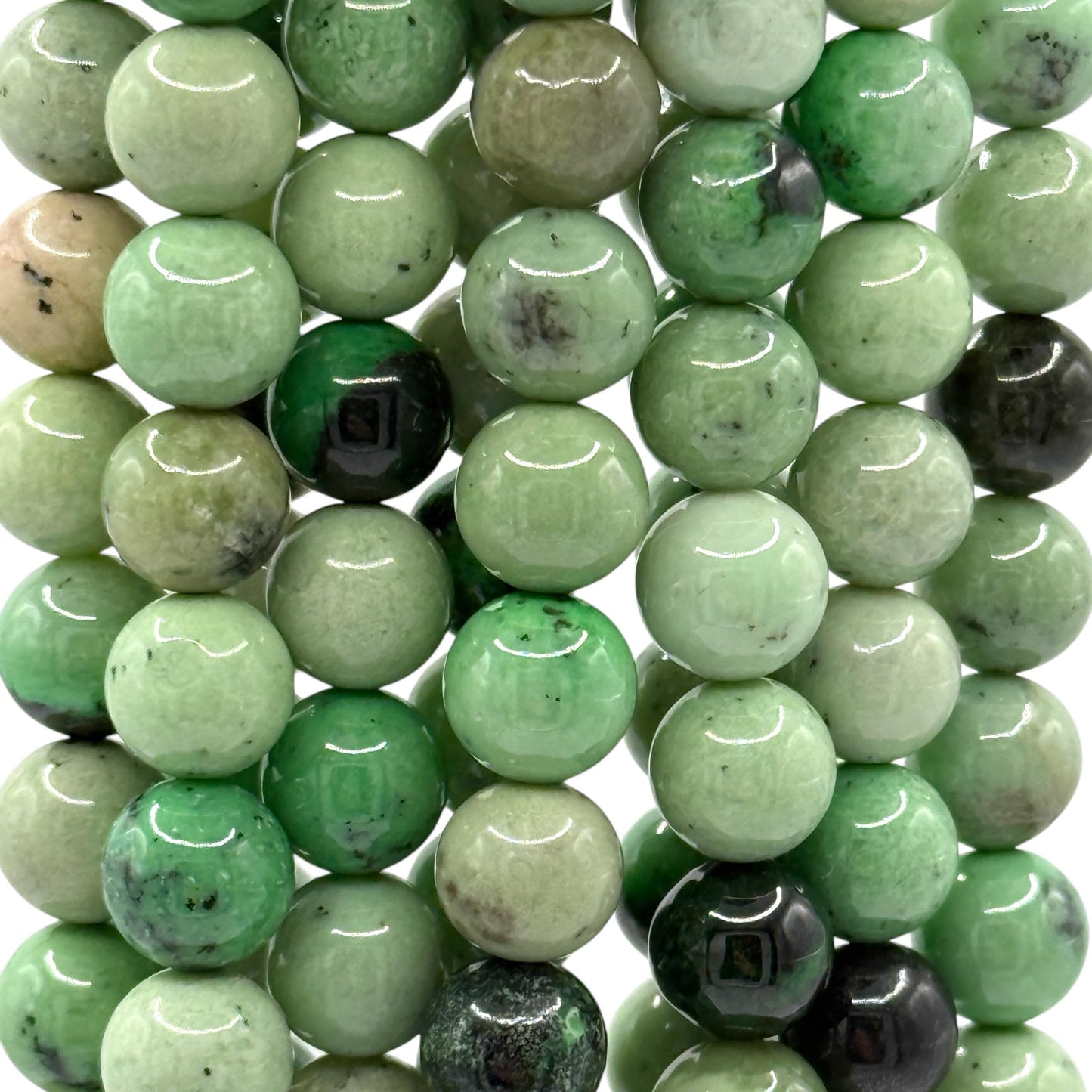 Fil de perles de Larimar 10mm | Amazon