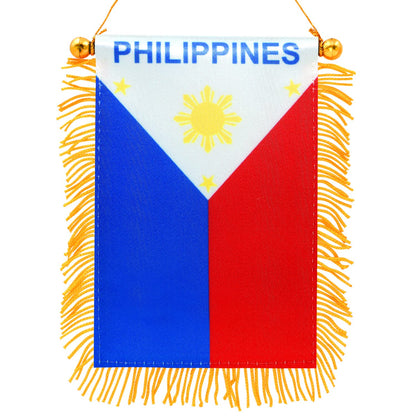 Dominican Car Hanging Flag | Amazon