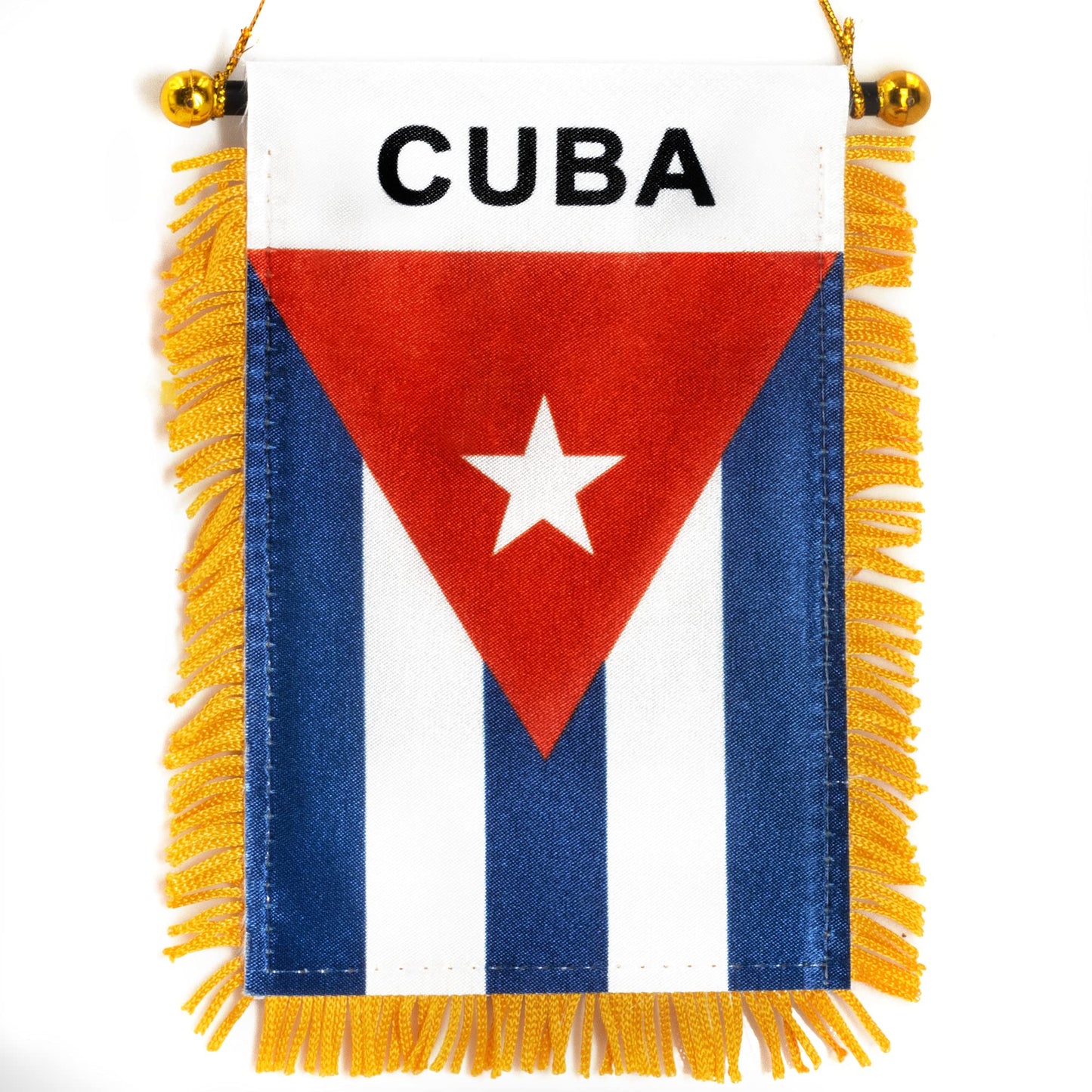 Dominican Car Hanging Flag | Amazon
