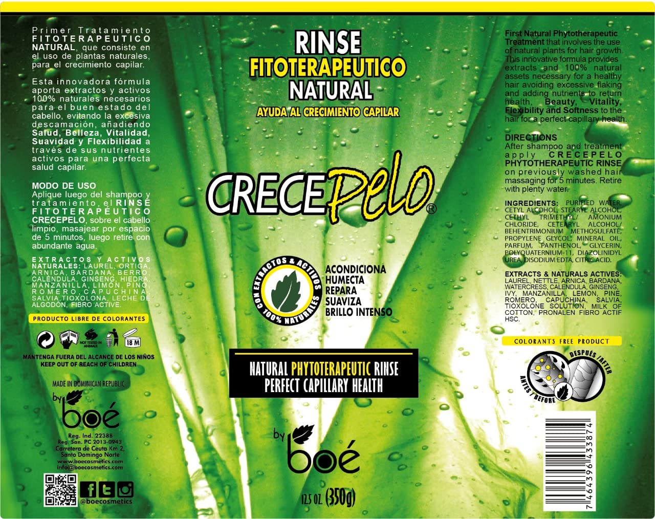 Crece Pelo Duo Set | Amazon