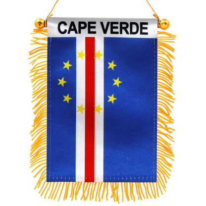 Dominican Car Hanging Flag | Amazon