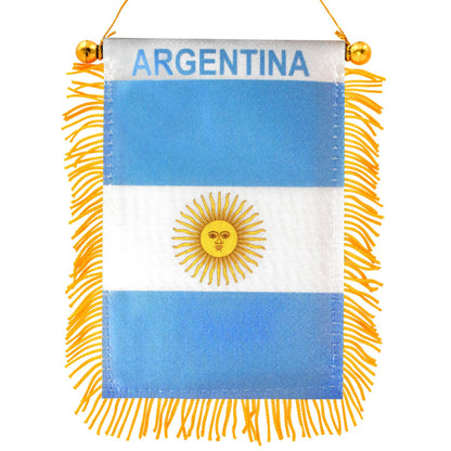 Dominican Car Hanging Flag | Amazon