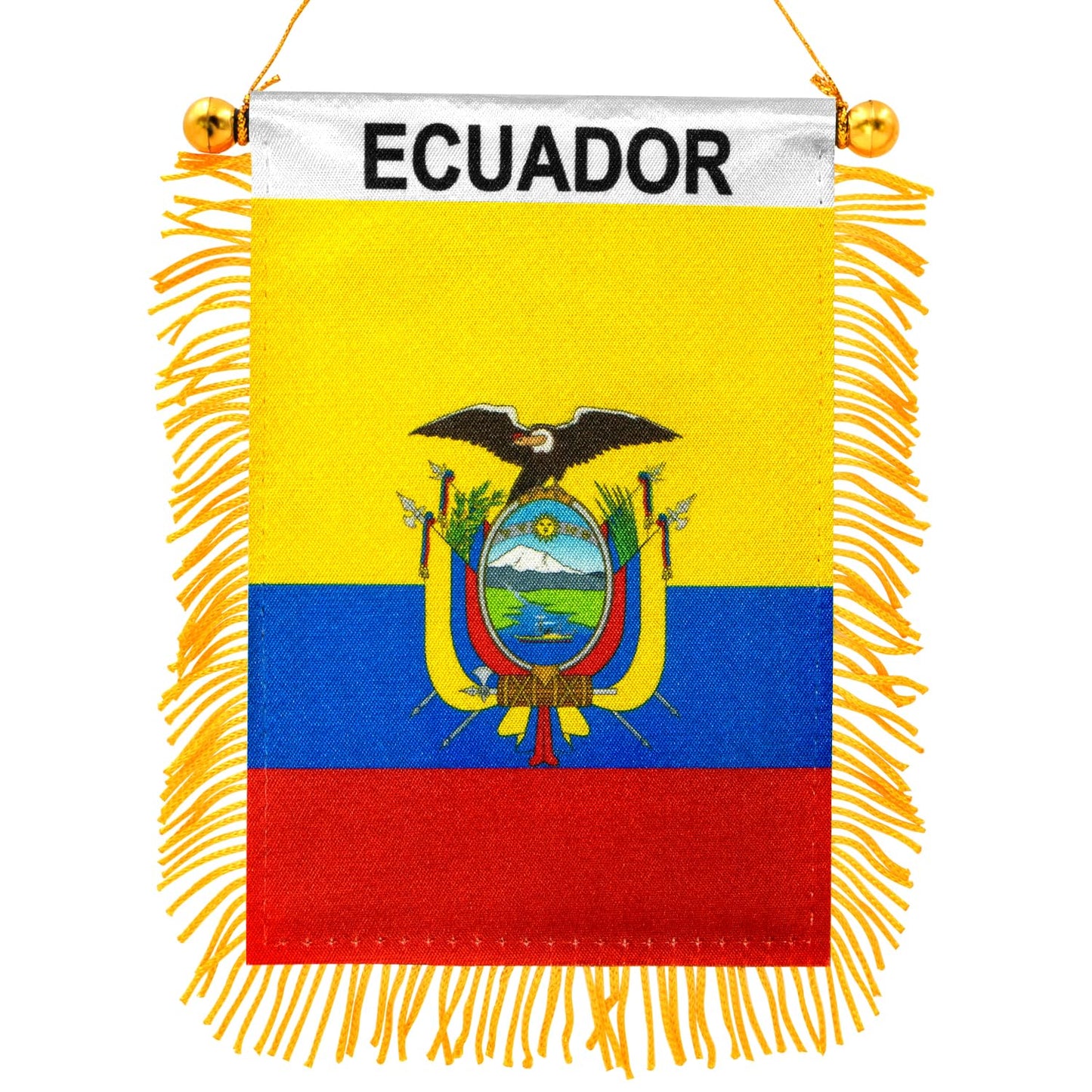 Dominican Car Hanging Flag | Amazon