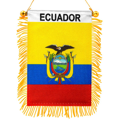 Dominican Car Hanging Flag | Amazon