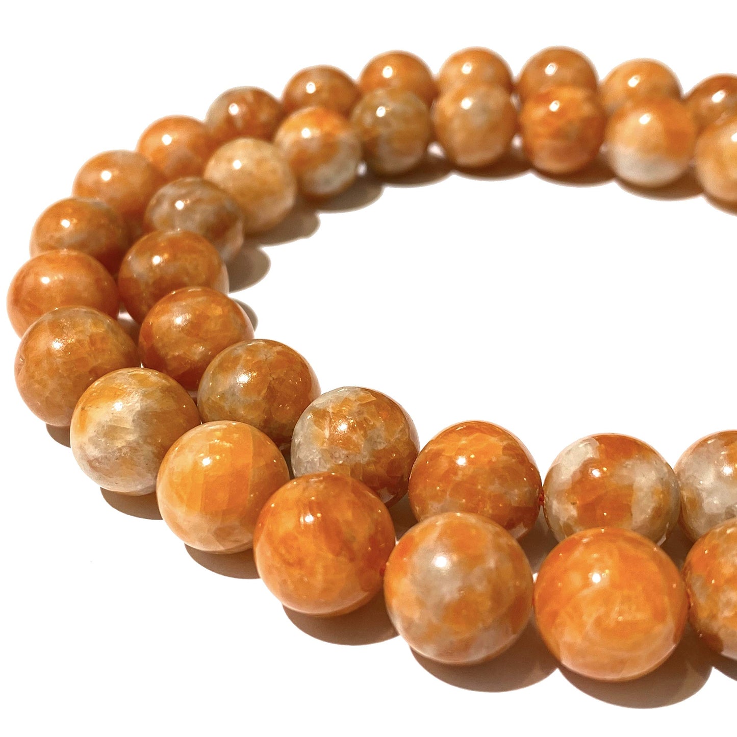 Fil de perles de Larimar 10mm | Amazon
