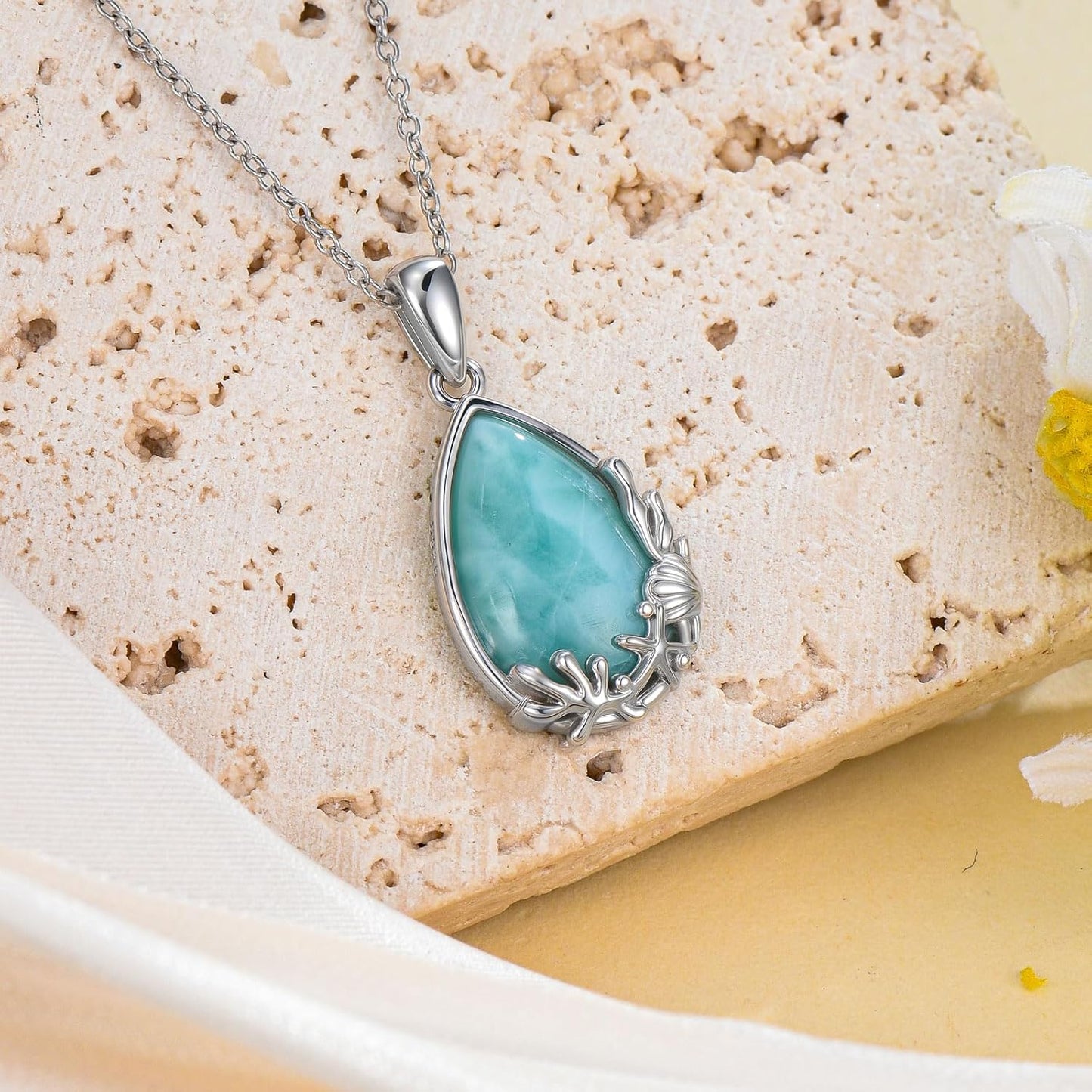 Collana a Stella Marina Larimar | Amazon