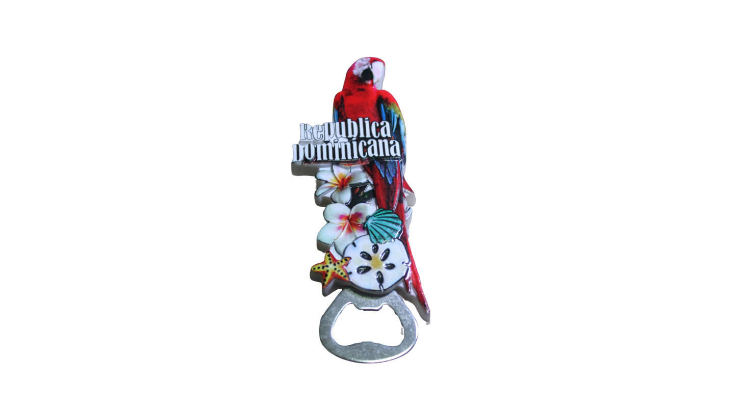 Dominican Parrot Bottle Opener