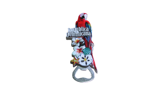 Dominican Parrot Bottle Opener
