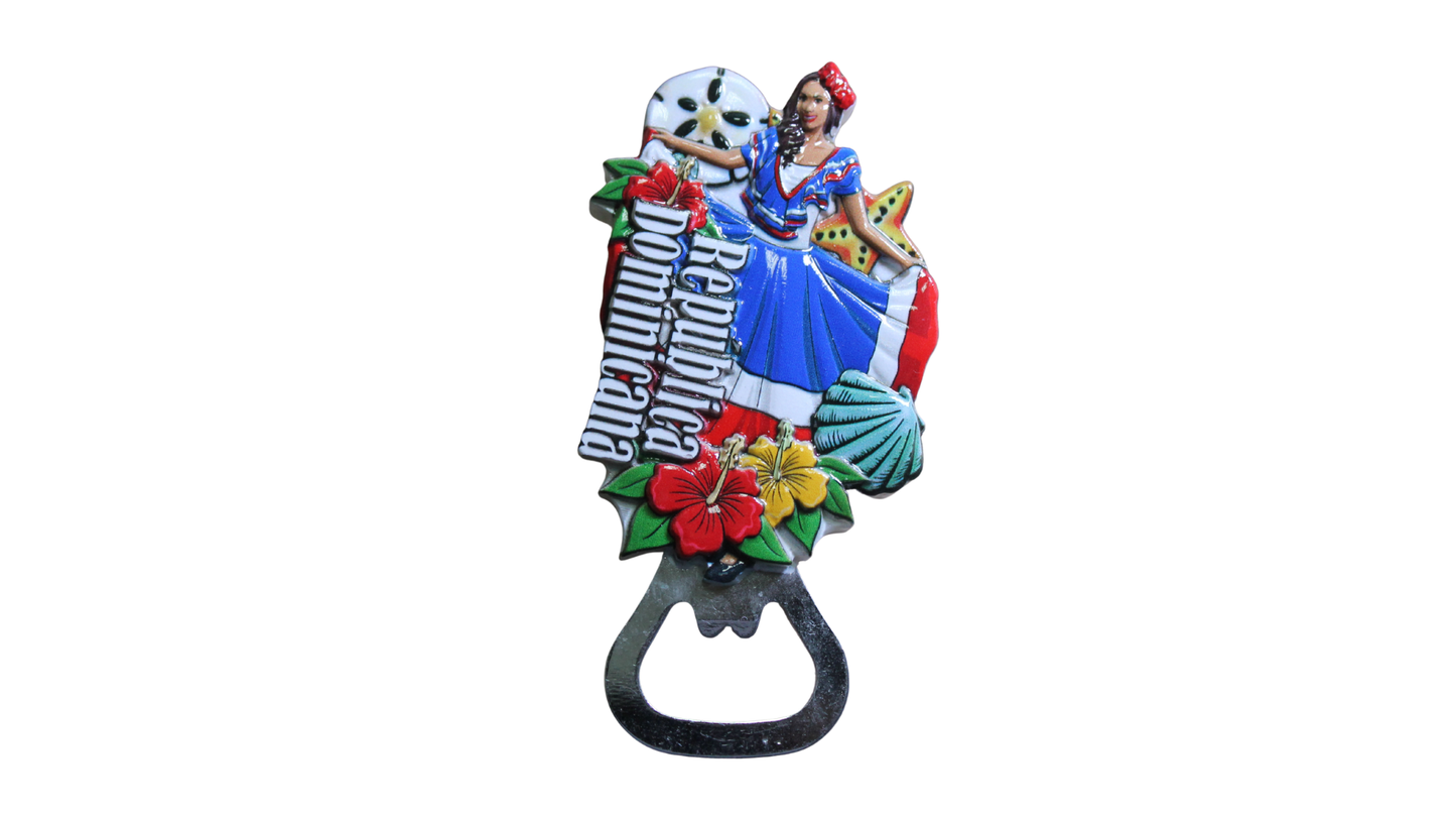 Dominican Dancer Bottle Opener