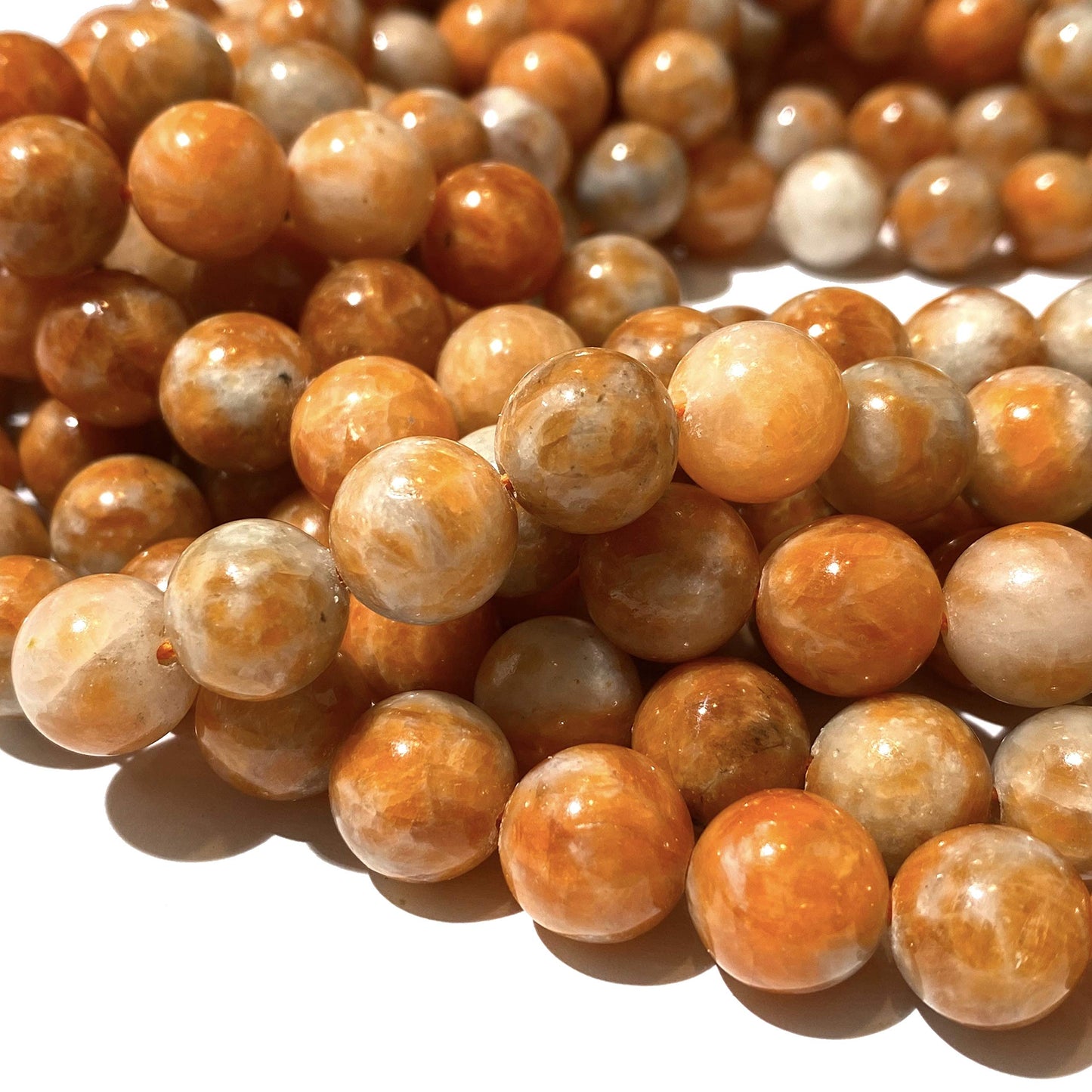 Fil de perles de Larimar 10mm | Amazon