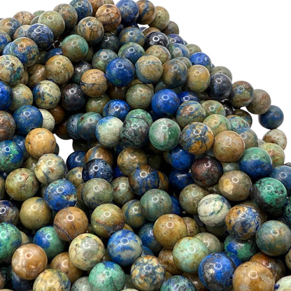Fil de perles de Larimar 10mm | Amazon