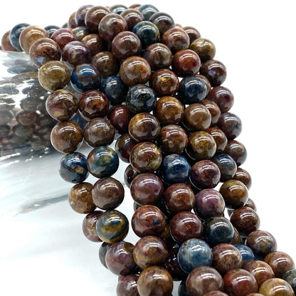Fil de perles de Larimar 10mm | Amazon