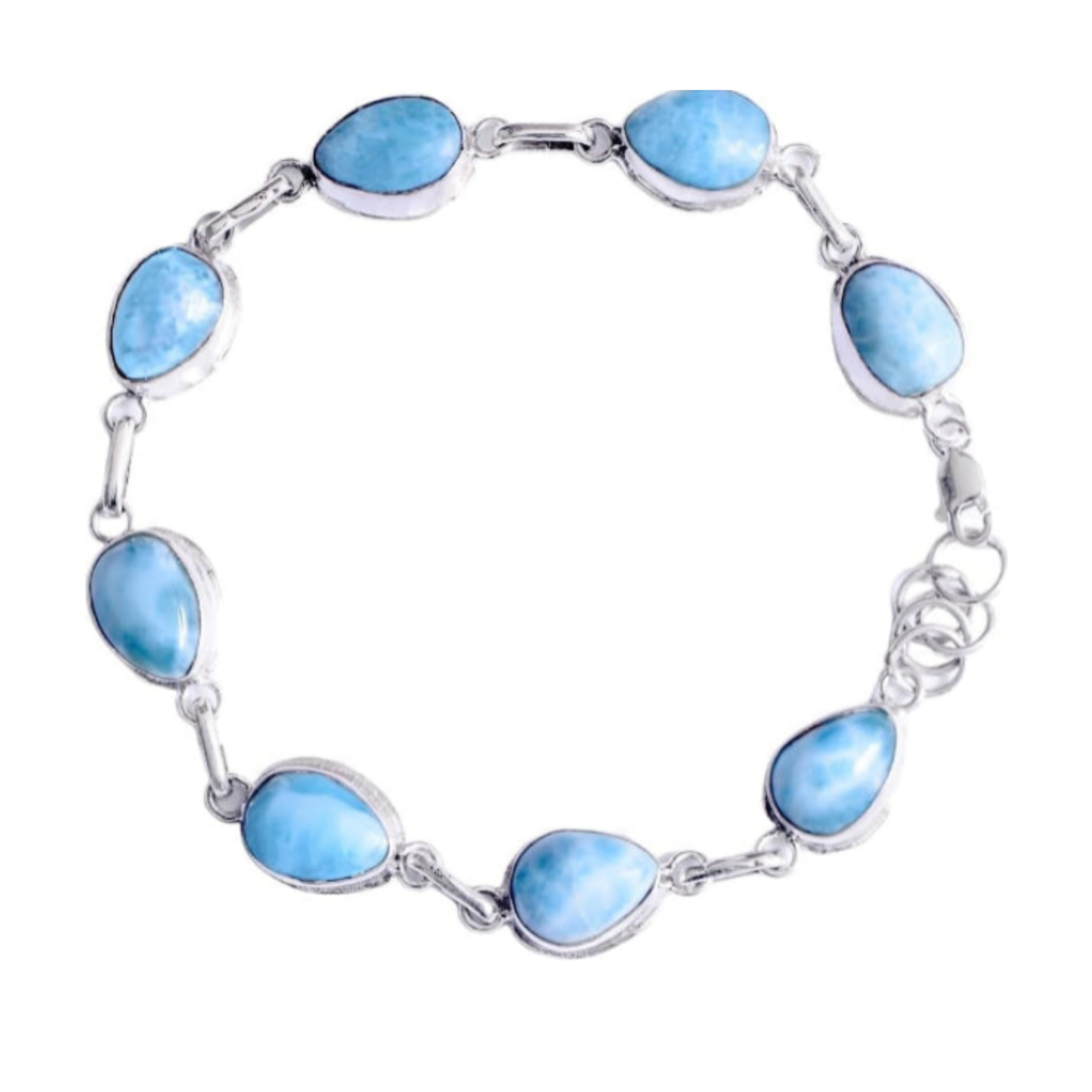 Bracciale Larimar in Argento 925 | Amazon
