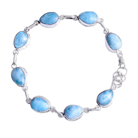 Bracciale Larimar in Argento 925 | Amazon