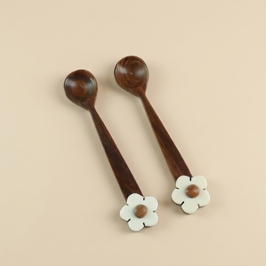 Wood Spoon Flower Handle