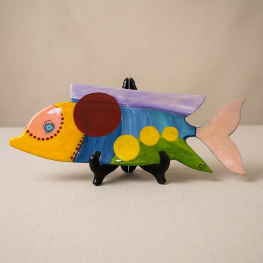 Guayacán Fish Figurine