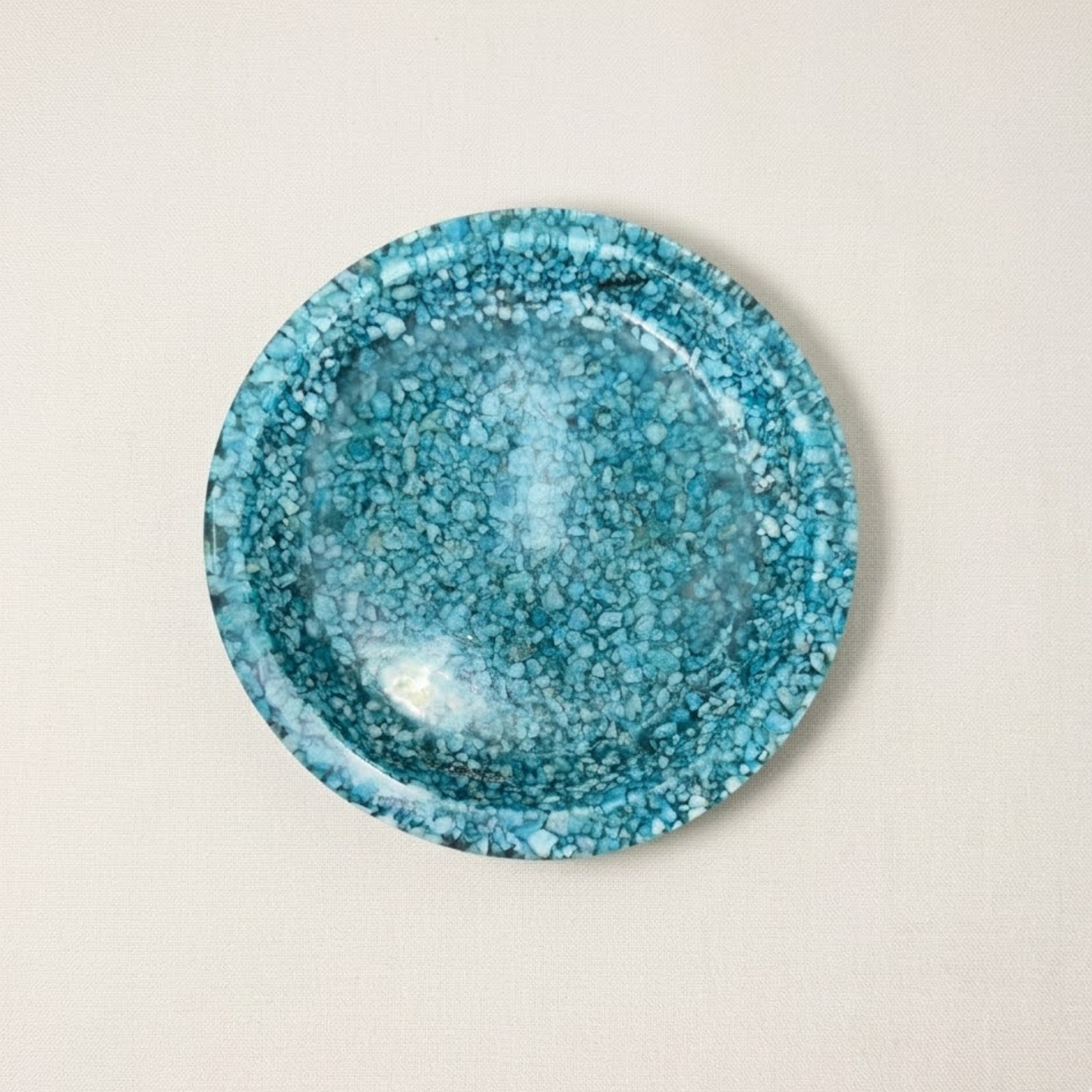 Sottobicchiere in pietra blu