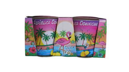 Ensemble de tasses Tropical Dominicain