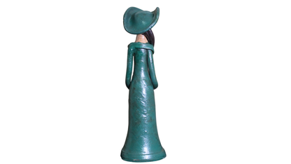 Dominican Figurine with Rose