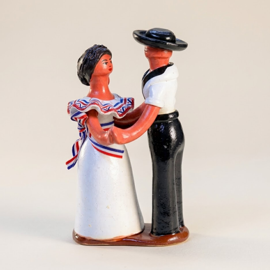 Dancing Merengue Couple Figurine