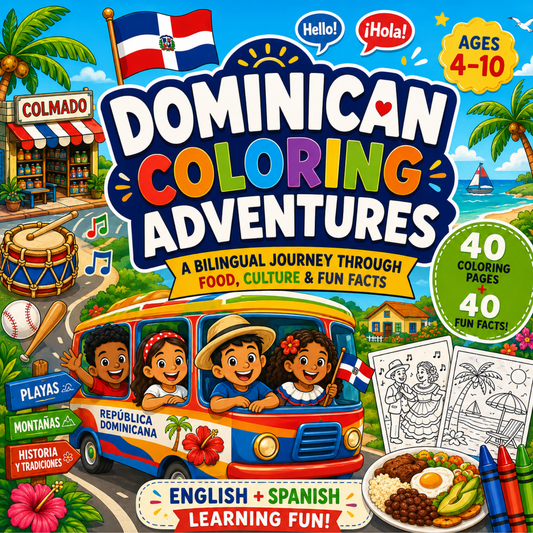 Dominican Coloring Adventures