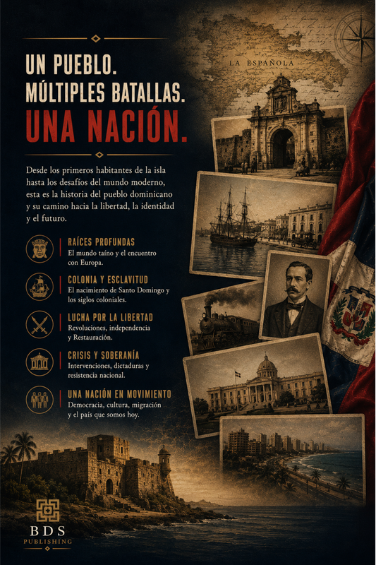 La historia de la República Dominicana:: Desde sus orígenes hasta la nación moderna (Spanish Edition)