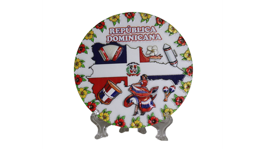 Dominican Culture Decorative Plate