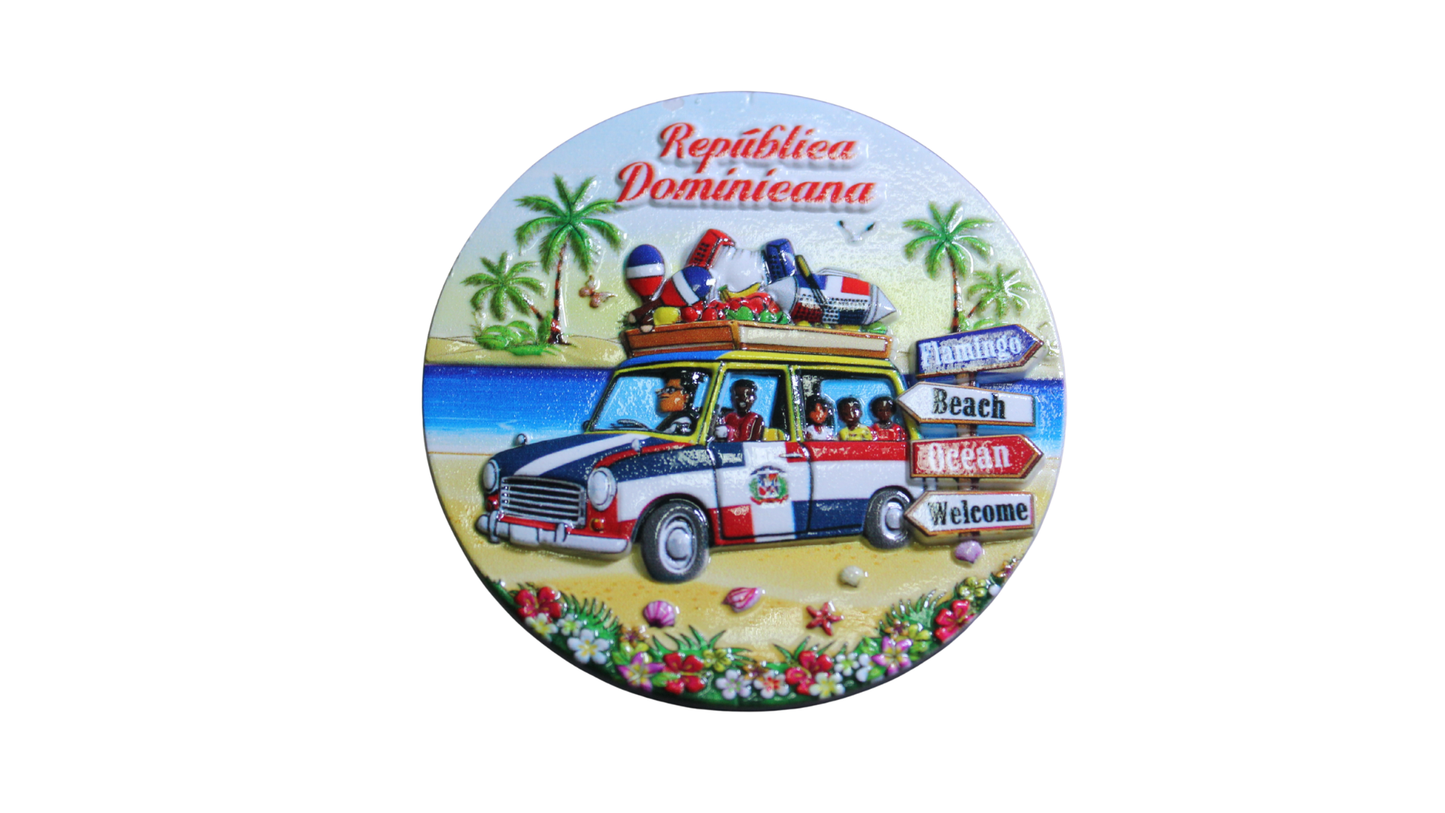 Dominican Beach Decorative Plate