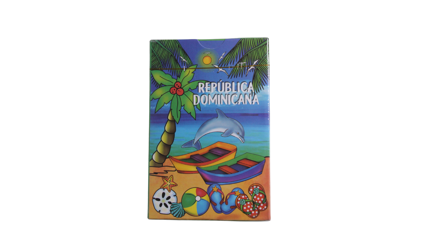 Cartes à jouer tropicales dominicaines